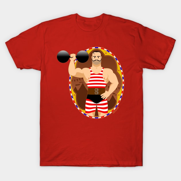 Strongman T-Shirt by tuditees